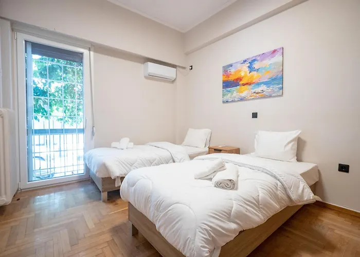 Megaro Mousikis Metro St. 2 Bdrms Apartment By Mps