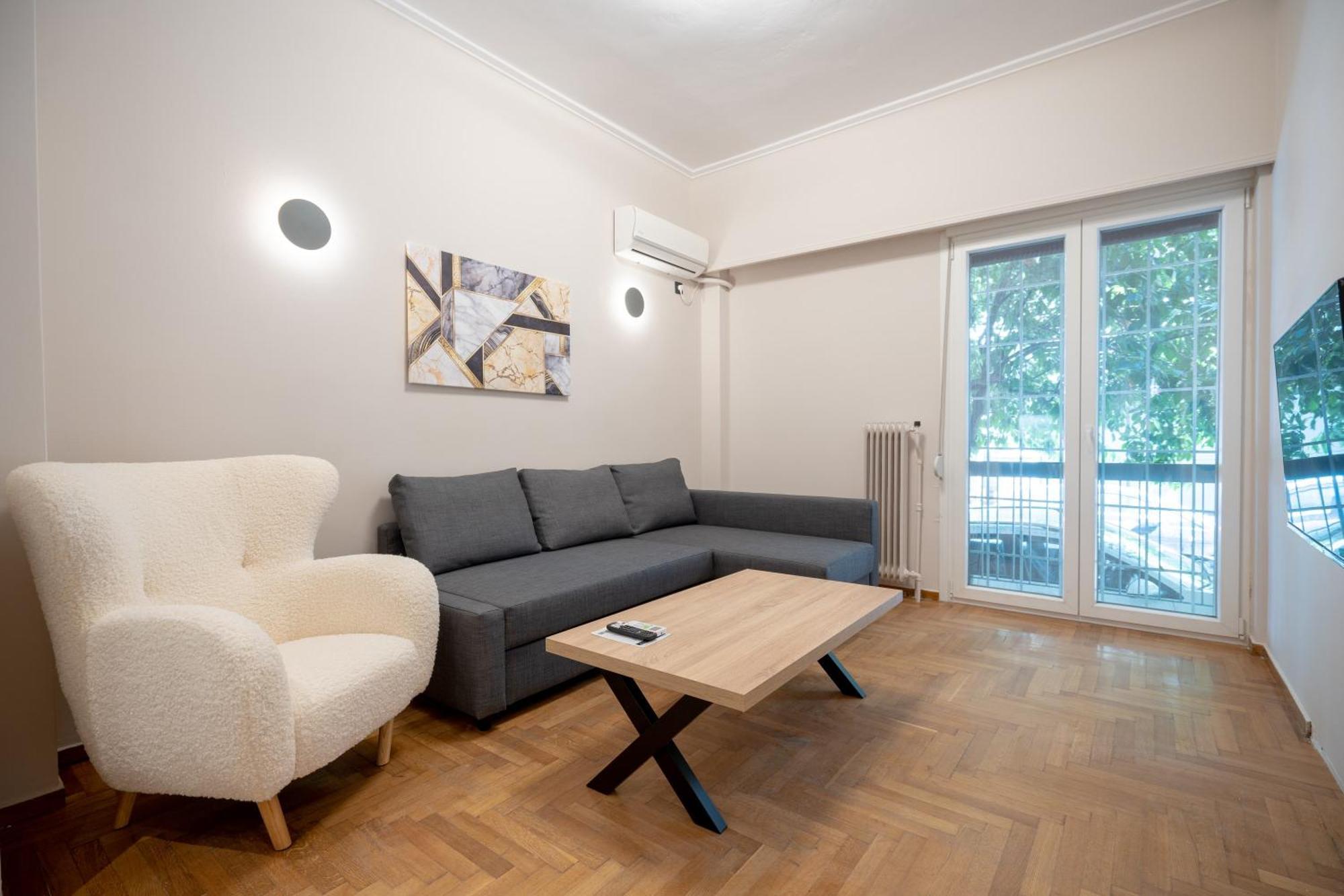 Megaro Mousikis Metro St. 2 Bdrms By Mps Apartment Athens